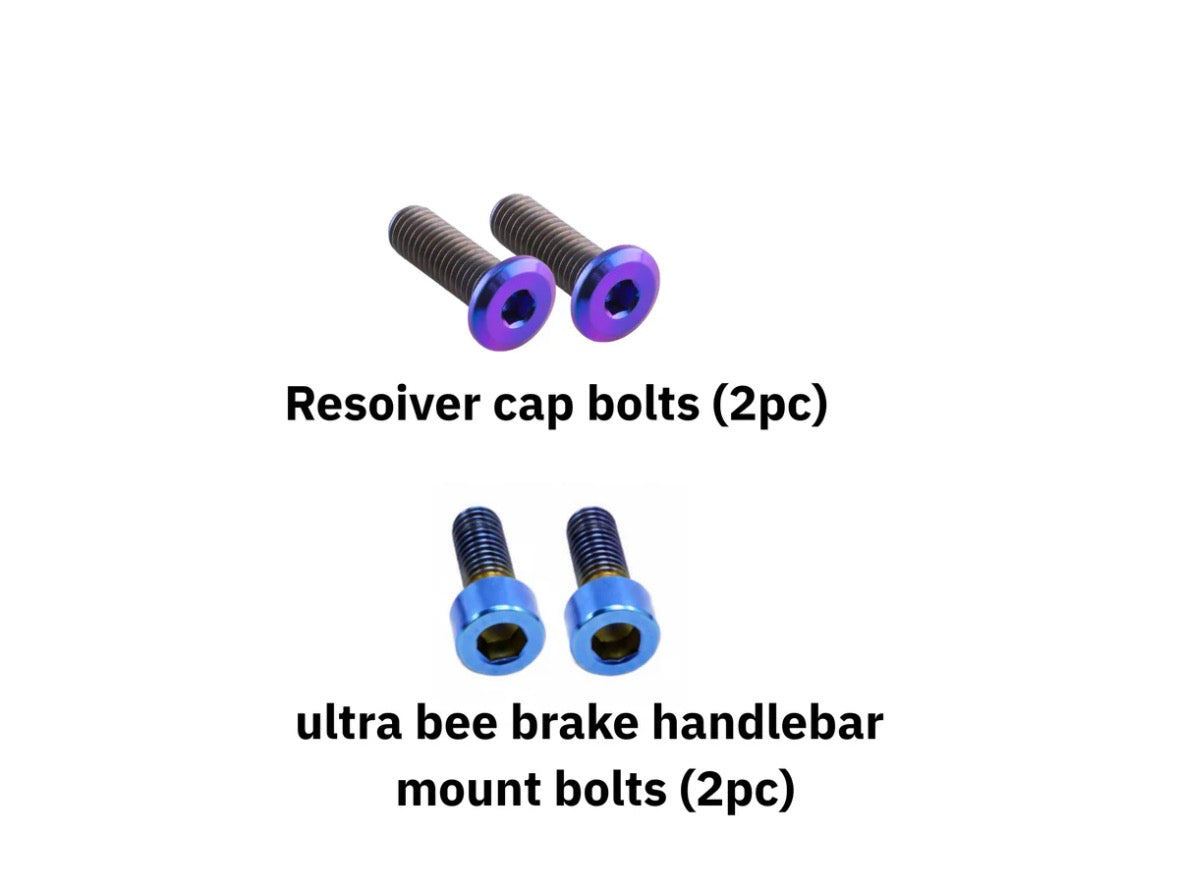 RZ Titanium x Forgeworks Ultra Bee Brake Upgrade Kit